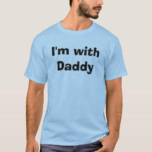 私はお父さんとあります Tシャツ