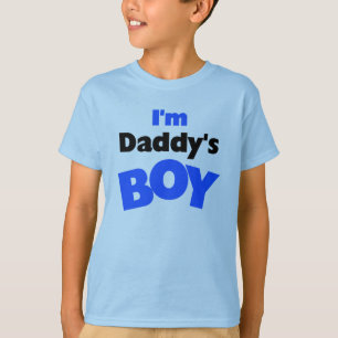 私はお父さんの男の子です Tシャツ