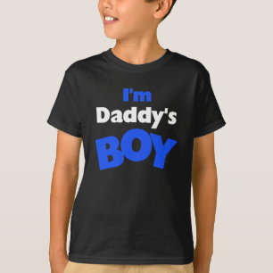 私はお父さんの男の子です Tシャツ