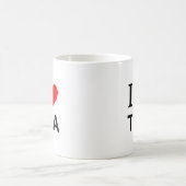 私はお茶が大好き コーヒーマグカップ (中央)