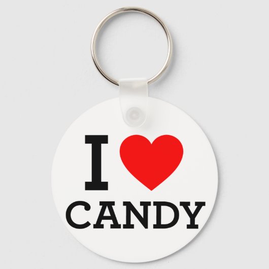 私はお菓子が大好きだ。 キーホルダー (正面)