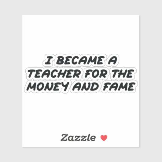 私はお金と名声の先生になった シール (シート)