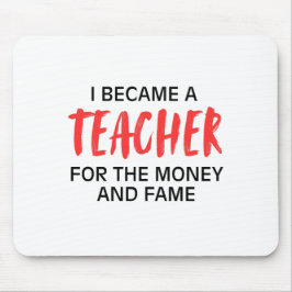 私はお金と名声の先生になった マウスパッド