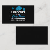 私はかぎ針編みで人救々を絞め殺す 名刺 (正面/裏面)