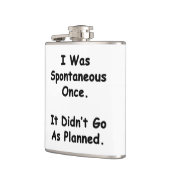 私はかつて自然発生的だった。 フラスク (左)