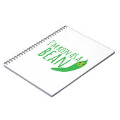 私はかわいいかわいいの帽子を持つ豆鋭敏です ノートブック (左側)