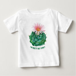 私はかわいいけどトゲトゲしい ベビーTシャツ
