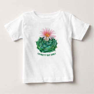 私はかわいいけどトゲトゲしい ベビーTシャツ
