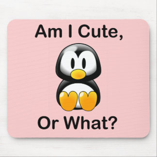 私はかわいいです、または何か。 マウスパッド