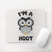 私はかわいいフクロウのフン マウスパッド (マウス)