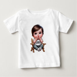 私はかわいい ベビーTシャツ