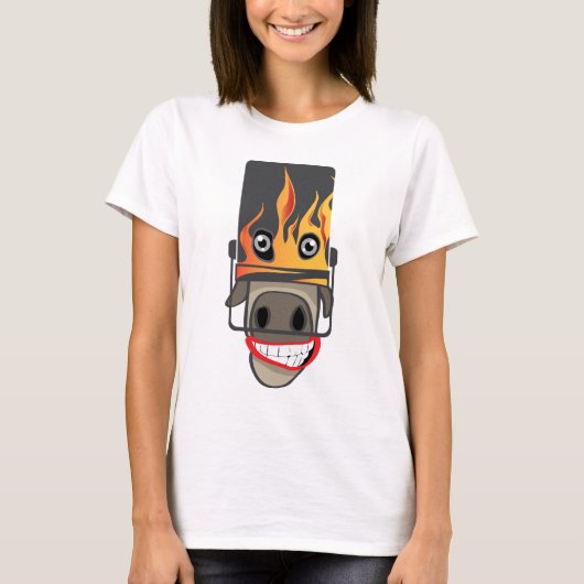 私はかわいい Tシャツ (正面)