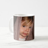 私はかわいくないですか。 コーヒーマグカップ (正面左)