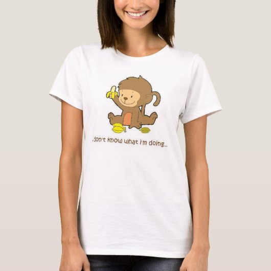 私はかわいく見ます Tシャツ (正面)