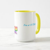 私はかわいこちゃん マグカップ (正面右)