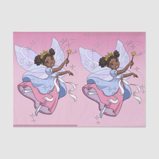 "私はかわいらしいプリンセス"のティッシュペーパーです 薄葉紙 (正面)