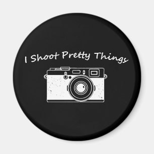私はかわいらしい事の写真撮影を撃ちます マグネット