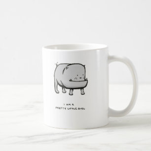 私はかわいらしい小さな女の子です コーヒーマグカップ