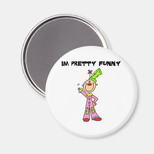 私はかわいらしおもしろい マグネット (正面/裏面)