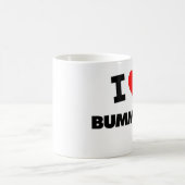 私はがっかりを愛します コーヒーマグカップ (中央)