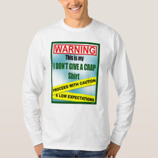 私はがらくたのワイシャツを与えません Tシャツ