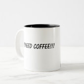 私はが付いている反射のマグCOFFを…必要とします ツートーンマグカップ (正面左)