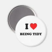 私はきちんとするのが大好き マグネット (正面/裏面)