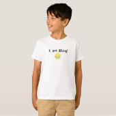 私はきらきら光る得ました! Tシャツ (正面フル)