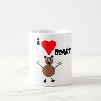 私はくまのマグを愛します コーヒーマグカップ