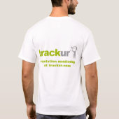 私はくもの巣の人々を聞きます Tシャツ (裏面)