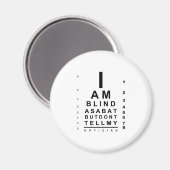 私はこうもりの目線で見えない マグネット (正面/裏面)