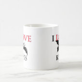 私はこうもりを愛します コーヒーマグカップ (中央)