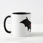 私はこうもりをlove マグカップ (左)