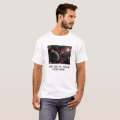 私はここからの私の家を見ることができます Tシャツ (正面フル)