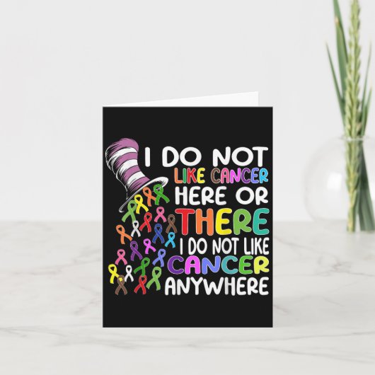 私はここでのガンが好きではないし、そこでもCが好きではない カード (正面)