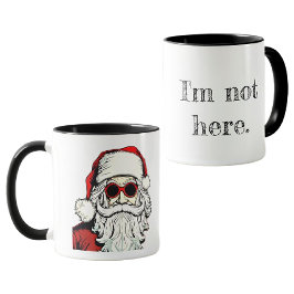 "私はここではない"とWHIMSIGOTH HOLIDAY MUG マグカップ