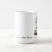 私はここでバーケージビクトリアンマグ外にいる コーヒーマグカップ (中央)