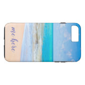 私はここでビーチ Case-Mate iPhoneケース (裏面(横))