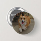 私はここにあります! 缶バッジ (正面&裏面)