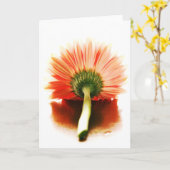 私はここにいます カード (黄色い花)