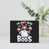 私はここにいるのはブーだけ ハロウィン女性ゴーストC シーズンカード (スタンド正面)