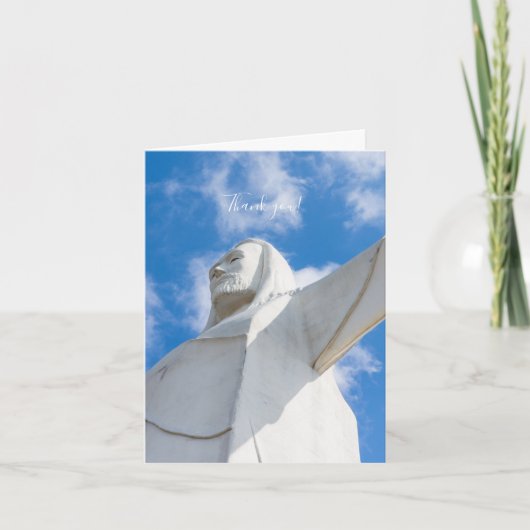 私はここにいるサンキューカード サンキューカード (正面)