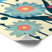 私はここにいる引用文加入者Collabインスピレーション ポスター (角)