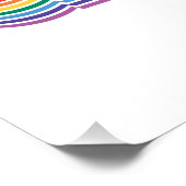 私はここにいる私は同性愛者ゲイプライド月虹 ポスター (コーナー)