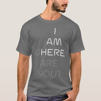 私はここにいる70年代のTumblrの少年 Tシャツ