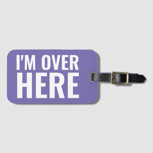 私はここにいる ラゲッジタグ (正面横)