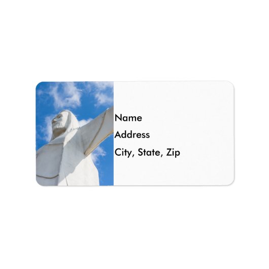 私はここにいる ラベル (正面)