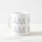 私はここにいる – 今いる コーヒーマグカップ (正面左)
