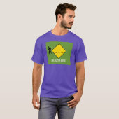 私はここにいる Tシャツ (正面フル)