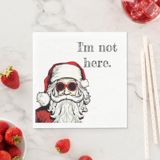 "私はここにない" WHIMSIGOTH HOLIDAYナプキンス スタンダードランチョンナプキン (インサイチュ)